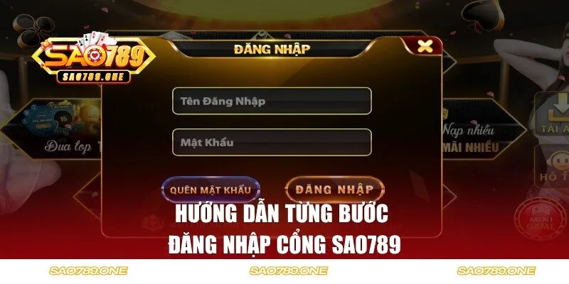 Quy trình login và Sao789 bạn cần nắm