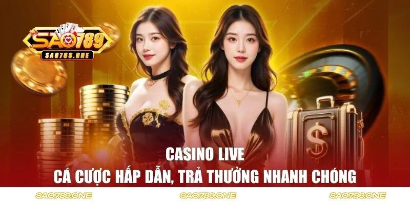 Trải nghiệm Casino Live hấp dẫn