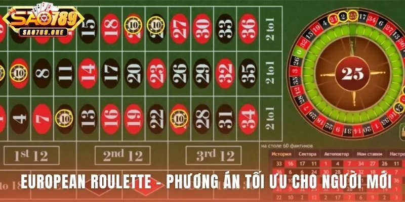 European roulette giảm lợi thế nhà cái với chỉ một ô số 0